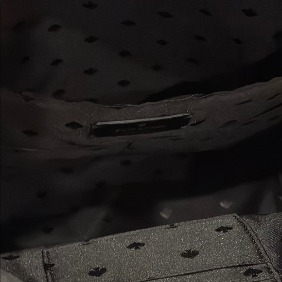 Kate Spade Leopard Print Backpack - Black and Gold - Picture 5 of 12